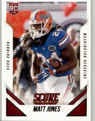 2015 Score Matt Jones Rookie #388 RC Washington Redskins - Image 1 of 2