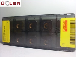 10 X SANDVIK R245-12T3M-PM 4340 WENDESCHNEIDPLATTEN CARBIDE INSERTS - Bild 1 von 1