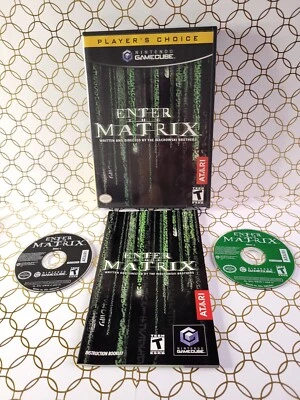 Enter the Matrix - Player's Choice (GameCube, 2003) CIB. NM Discs. Tested! - Image 1 of 4