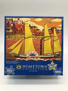 NUEVO Mega Puzzles Colección Ciudad Natal OCEAN STAR 1000 piezas Puzzle Arte Heronim - Imagen 1 de 4