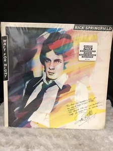 Rick Springfield ‎”Wait For Night” LP RCA Victor 1982 ‎AFL1-4235 with Poster - Picture 1 of 5