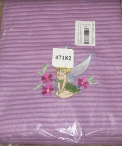 Disney Tinkerbell Fleece Rib Throw Blanket 50'' W x 60'' L Hard To Find NOS FS - Picture 1 of 2