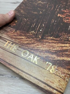 1978 ‘78 Whitesboro High SCHOOL YEARBOOK, Texas TX The Oak Signed - Picture 1 of 6