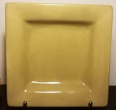 Tabletops Lifestyle ESPANA LIME GREEN Square Salad plate, 8", New with tags, NWT - Image 1 of 4