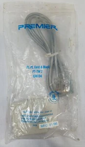 Premier PL-PL Kabel & Block PT-TW2 484104 RJ45 8 Leiter Oberflächenbox mit Kabel - Bild 1 von 6
