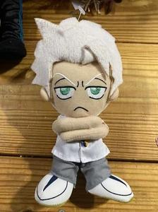 2007 Bleach 8" Toshiro Hitsugaya Plush W/ High School Uniform Banpresto RARE - Picture 1 of 6