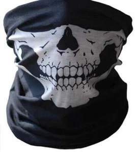 Face Mask Balaclava Tube Bandana Cover Snood Neck Gaiter Scarf Reusable Washable - Picture 1 of 27