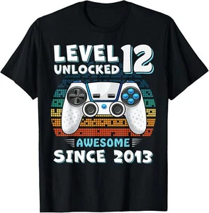 12 Year Old BDay Decorations Son Boy 12yr 2013 12th Birthday T-Shirt Hoodie - Picture 1 of 12
