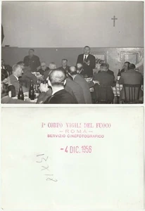 FEUERWEHR - FOTO 1956 - I. FEUERWEHR ROM -59249- - Bild 1 von 1
