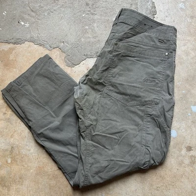 Kuhl Vintage Patina Dye Revolvr Hiking Pants Green Stretch (5232) Men’s 33x29 - Image 1 of 4