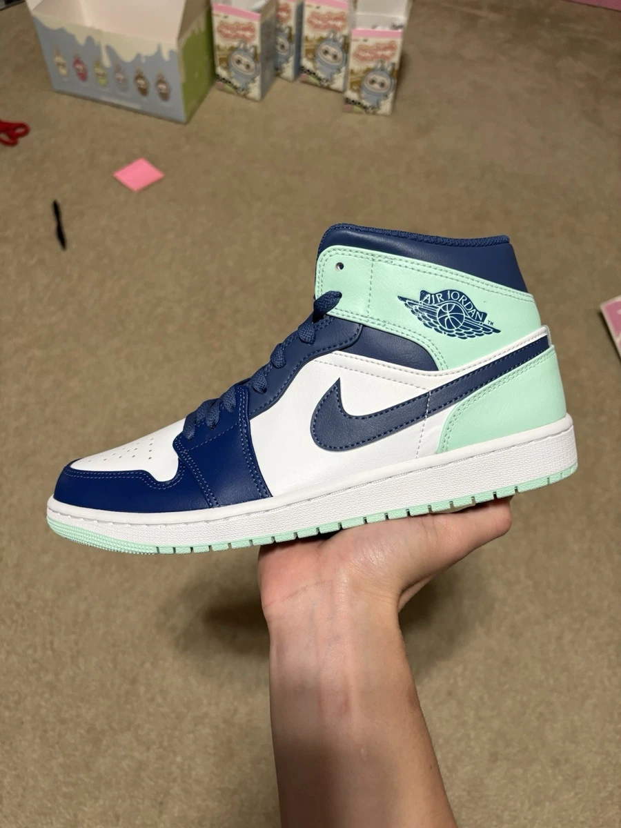 Jordan 1 Mid Blue Mint 2022 for Sale - Authenticity