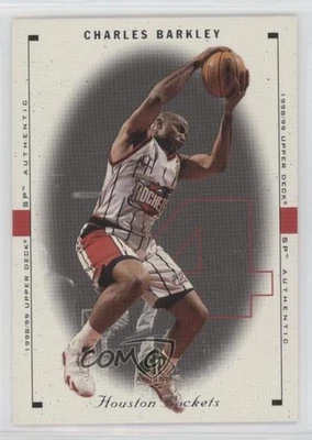1998-99 SP Authentic Charles Barkley #37 HOF - Image 1 of 2