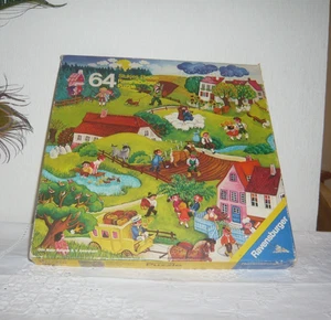Ravensburger Puzzle 1977 Liederland 64 Teile 36 X 24 cm ´vintage - Bild 1 von 4