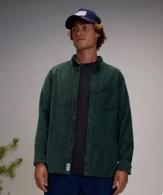 New Alpine Design Men's Green Cord Shirt Size Large - Image 1 of 4