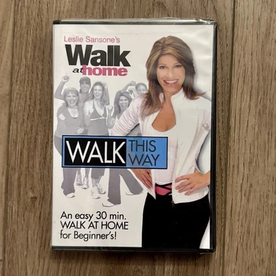 Leslie Sansone Walk this Way Walk at Home 30 min. for Beginners DVD SEALED - Image 1 of 2