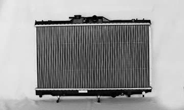 Radiador para 98-02 Toyota Corolla/Chevy Prizm 1.6/1.8L L4 fila única Foto 1 de 4