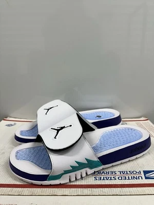 Nile Air Jordan Hydro V 5 Retro Slides 'Grape' 555501 103 Talla 11 Foto 1 de 4