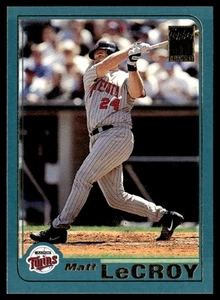 2001 Topps Matt LeCroy Minnesota Twins #667 - Picture 1 of 2