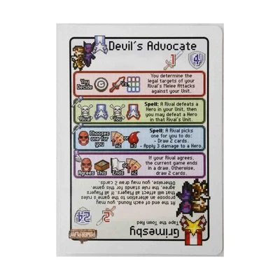 Level 99 Pixel Tactics Pixel Tactics - Devil's Advocate / Grimesby Bag NM - Image 1 of 2