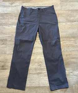 Orvis Mens Tech Hiking Walking Outdoor Water Repellent Stretch Pants 36x32 Gray - Picture 1 of 15