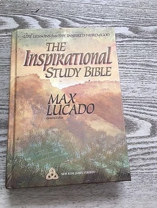 The Inspirational Study Bible: Max Lucado New King James Version, Life Lessons - Imagen 1 de 5