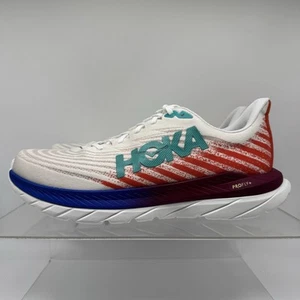 Nuevos zapatos para correr Hoka One One Mach 5 azul rojo 1127893 WFM para hombre talla 14” - Imagen 1 de 9