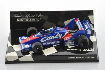 F1 TOLEMAN TG 183 D. WARWICK 1983 1/43 MINICHAMPS 430830035 ** - Image 1 of 3