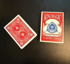 Svengali Deck Red Poker King Brand Card Trick Magic Most Popular Trick Deck - Picture 1 of 1