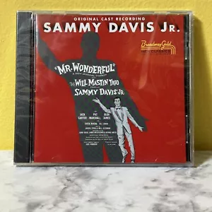 Mr. Wonderful Original Cast Recording Sammy Davis Jr. Broadway Gold Sealed CD - Picture 1 of 3