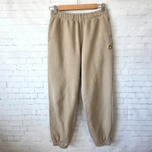 Felpa jogger donna Teddy Fresh taglia S marrone marrone marrone orsacchiotto logo tasche - Foto 1 di 9