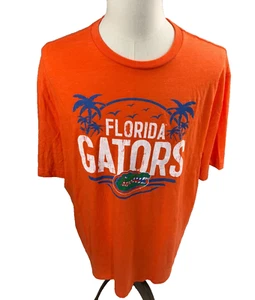 Captivating University of Florida Gators Orange Mens Tissue Tee XXL NEW - Picture 1 of 5