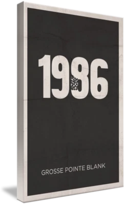 Arte en lienzo - Película en blanco Grosse Pointe de Matt Owen, Foto 1 de 4