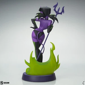 Shane Glines SEXY DEVIL GIRL Figure STATUE ~SIDESHOW Rare Purple VARIANT of 150 - Picture 1 of 9