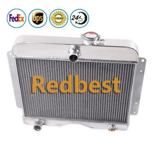 3Row Aluminum Radiator For 1946-1964 1963 1962 1961 1960 Jeep Willys Truck/Wagon - Picture 1 of 13
