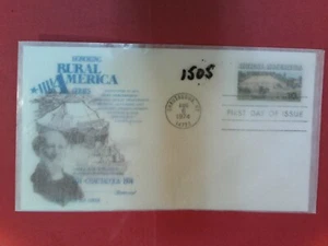 U. S. Stamp FDC # 1505 -Rural America - Fleetwood cachet- comb. shipping - Picture 1 of 1