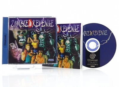 Sega Dreamcast Spiel : Zombie Revenge - CD Anleitung OVP / DC PAL USK18 - Bild 1 von 4