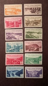 U.S. Canal Zone Stamps Very Fine Mint Never Hinged #120-3, 128-35. - Picture 1 of 1