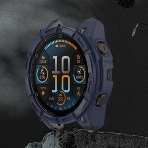 TPU Hollow Case Protective Shell Bumper for Garmin Enduro 3 (Midnight Blue) - Zdjęcie 1 z 7