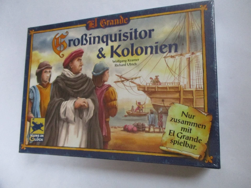HANS IM GLÜCK 48114 Brettspiel Erweiterung El Grande: Großinquisitor & Kolonien - Bild 1 von 2