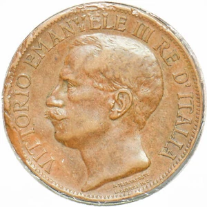 Italy 1911 10 Centesimi Vittorio Emanvele III 293002 combine shipping - Picture 1 of 2