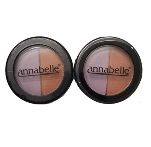 2X Annabelle Duo Eyeshadow Amberglow - Picture 1 of 3
