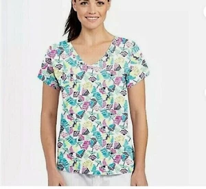 T-Shirt Regenschirme frisch produziert klein bunt Tasche Küste adrett Beachcore - Bild 1 von 14