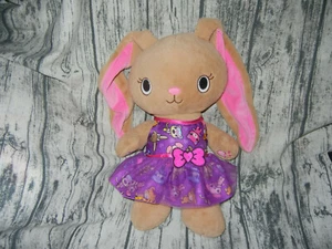 Build A Bear Kabu Pawlette in purple dress - Picture 1 of 4