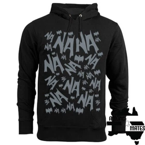 DC COMICS BATMAN NA HOODIE Large Perfect Gift - Picture 1 of 2