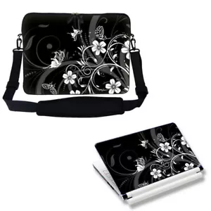 15" 15.6" Neoprene Laptop Computer Bag w Shoulder Strap & Matching Skin 2706 - Bild 1 von 4
