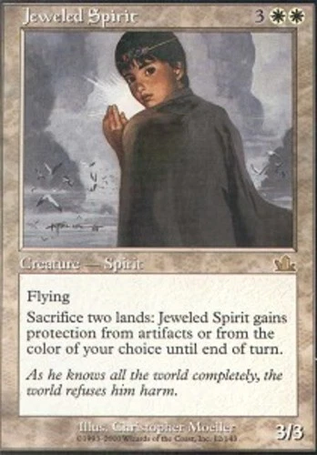 Jeweled Spirit ~ Near Mint Prophecy MTG Magic UltimateMTG White Card - Image 1 of 1