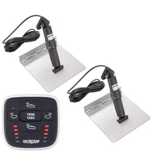 Lectrotab XKA Stainless Steel Trim Tab Kit w/MLC-1 Control - 9 x 9 - Picture 1 of 1