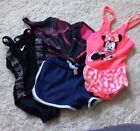 4 X Bundle Girls Shorts Swimming Costume 6-8 Years