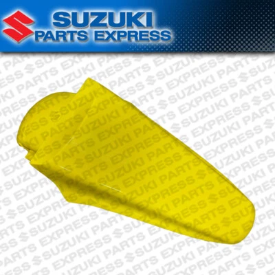 NUEVO 2002-2022 SUZUKI RM85 85L OEM GUARDABARROS TRASERO PLÁSTICO AMARILLO 63111-03B60-YU1 Foto 1 de 4