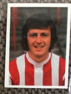 Panini Top Sellers Football 77 #264 Jimmy Robertson Stoke City Card Sticker 1977
